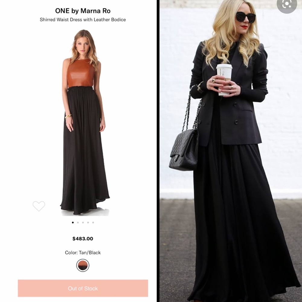 🖤⚡️MARNA RO⚡️🖤 VEGAN LEATHER MAXI